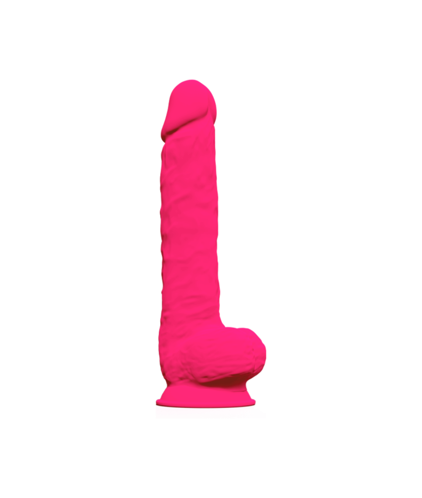 Sextoys, sexshop, loveshop, lingerie sexy : Gode Ventouse : Silexd - Gode xxl rose 38cm