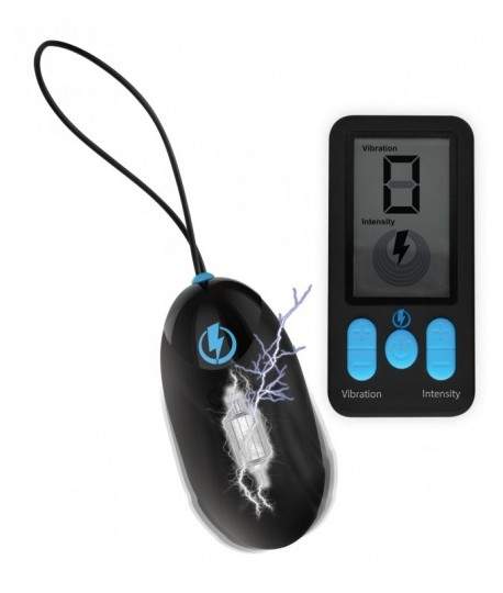 Sextoys, sexshop, loveshop, lingerie sexy : Electro-Stimulation : Zeus Electrosex - Œuf vibrant Electro Stimulation