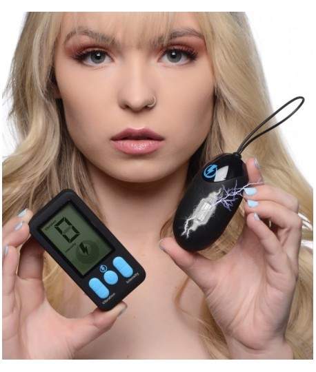 Sextoys, sexshop, loveshop, lingerie sexy : Electro-Stimulation : Zeus Electrosex - Œuf vibrant Electro Stimulation