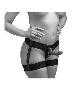 Sextoys, sexshop, loveshop, lingerie sexy : Gode Ceinture : Strap U - Harnais en forme de porte jarretelle