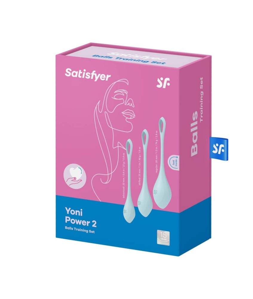 Sextoys, sexshop, loveshop, lingerie sexy : Boules de Geisha : Satisfyer - Yoni power 2