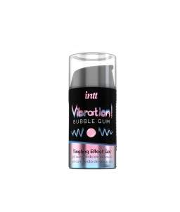 Sextoys, sexshop, loveshop, lingerie sexy : Aphrodisiaques Femmes : Intt -Gel Vibrant Bubble Gum 15ml