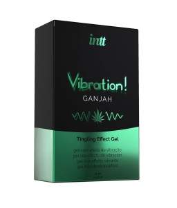 Sextoys, sexshop, loveshop, lingerie sexy : Aphrodisiaques Femmes : Intt -Gel Vibrant Ganjah 15ml