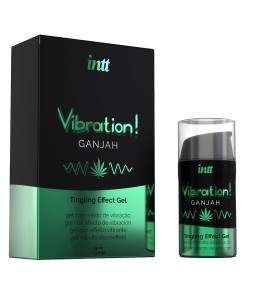 Sextoys, sexshop, loveshop, lingerie sexy : Aphrodisiaques Femmes : Intt -Gel Vibrant Ganjah 15ml