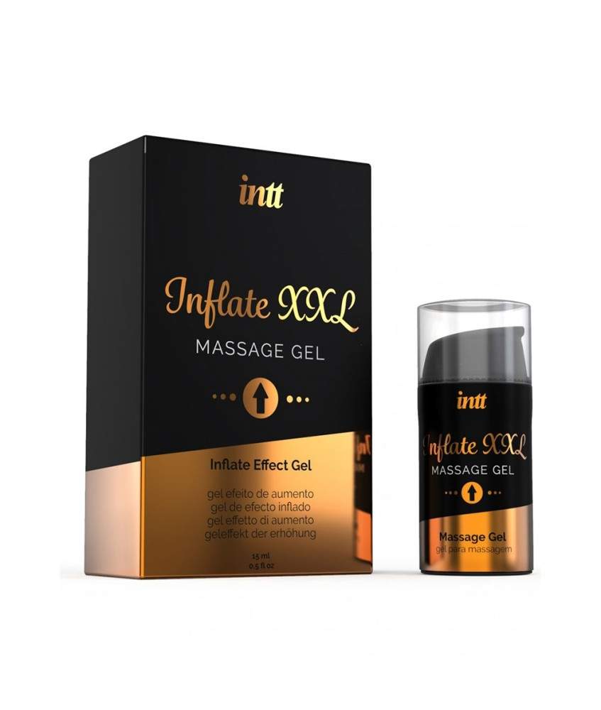 Sextoys, sexshop, loveshop, lingerie sexy : Aphrodisiaques Hommes : Intt -Gel d'érection inflate xxl 15ml