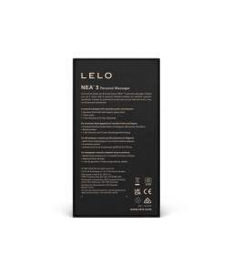 Sextoys, sexshop, loveshop, lingerie sexy : Sextoys luxe : Lelo Vibromasseur Nea 3 Deep Noir