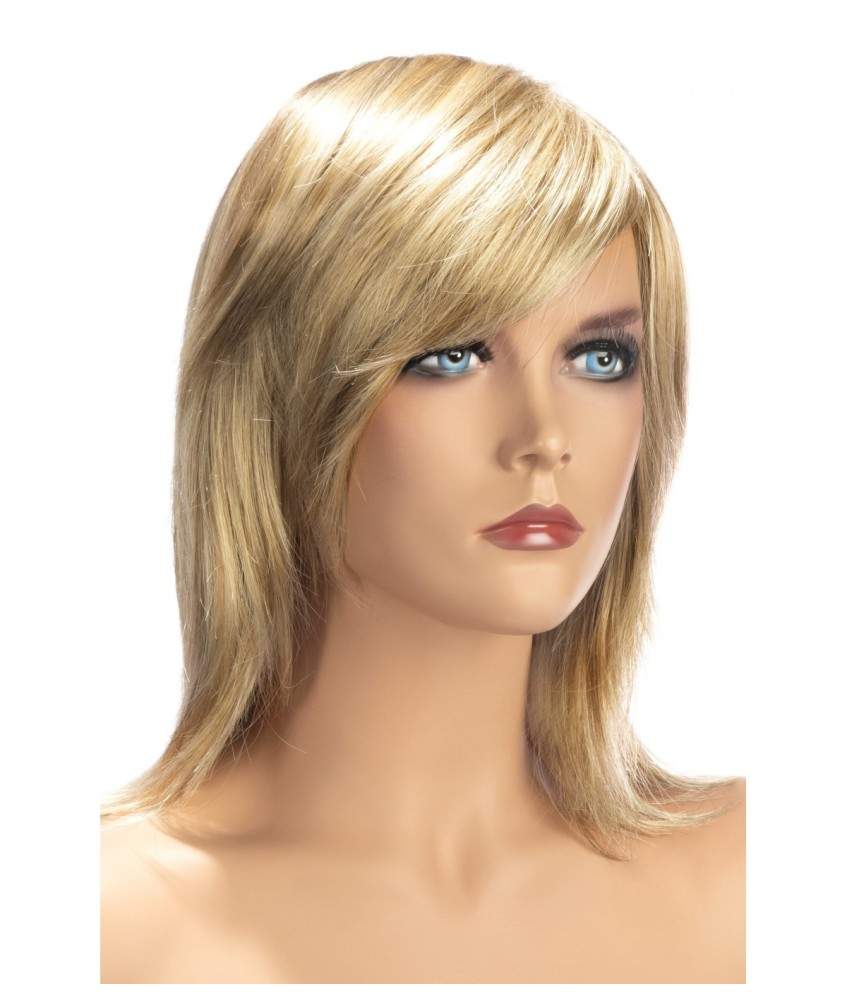 Sextoys, sexshop, loveshop, lingerie sexy : Perruque : Jolie Perruque Zoé cheveux blond