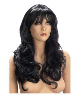 Sextoys, sexshop, loveshop, lingerie sexy : Perruque : Zara Perruque cheveux long noir et ondulé