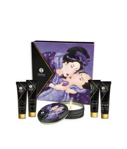 Sextoys, sexshop, loveshop, lingerie sexy : Coffret et Massage : Kit Shunga secret Geisha Fruits exotiques