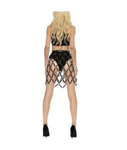 Sextoys, sexshop, loveshop, lingerie sexy : Clubwear / Tenues Sexy : jupe Harnais sexy S/XL