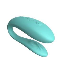 Sextoys, sexshop, loveshop, lingerie sexy : Sextoys luxe : We -Vibe - Sync lite aqua bleu