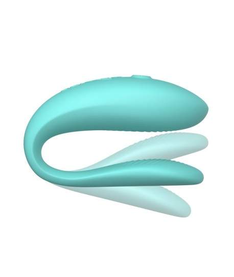 Sextoys, sexshop, loveshop, lingerie sexy : Sextoys luxe : We Vibe - Sync lite aqua bleu