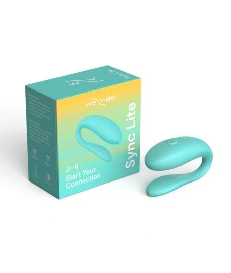 Sextoys, sexshop, loveshop, lingerie sexy : Sextoys luxe : We Vibe - Sync lite aqua bleu