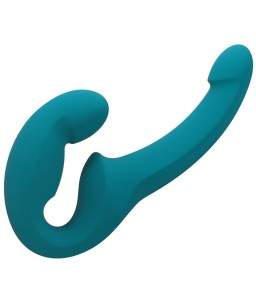 Sextoys, sexshop, loveshop, lingerie sexy : Sextoys luxe : Fun Factory - Godemichet Double Lite Turquoise