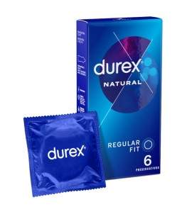 Sextoys, sexshop, loveshop, lingerie sexy : Préservatifs : Durex preservatif regular fit x6