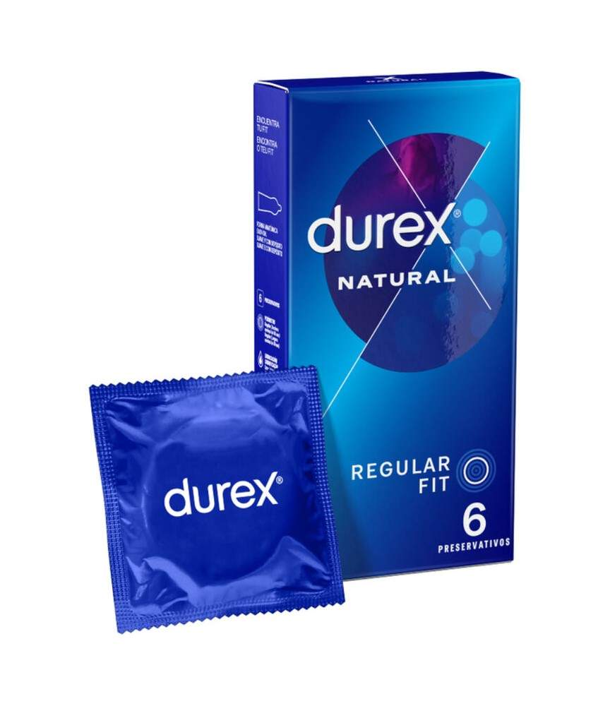 Sextoys, sexshop, loveshop, lingerie sexy : Préservatifs : Durex preservatif regular fit x6