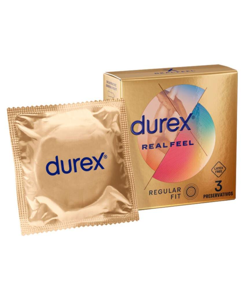 Sextoys, sexshop, loveshop, lingerie sexy : Préservatifs : Préservatifs durex Real feel x3