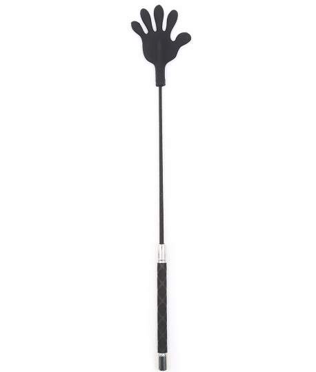 Sextoys, sexshop, loveshop, lingerie sexy : Tapettes et Fouets : tapette noir en forme de main 45 cm