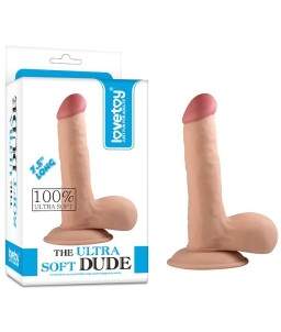 Sextoys, sexshop, loveshop, lingerie sexy : Gode Ventouse : Lovetoy- Gode ultra soft 17.5 cm