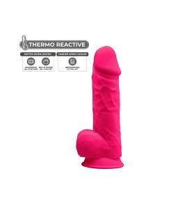 Sextoys, sexshop, loveshop, lingerie sexy : Gode Ventouse : Silexd - Gode rose 21.8cm