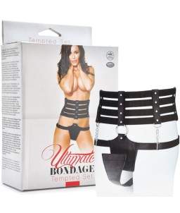 Sextoys, sexshop, loveshop, lingerie sexy : Harnais bdsm : Ultimate Bondage harnais de chasteté femme