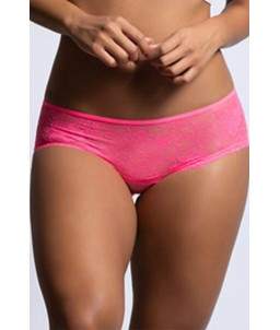 Sextoys, sexshop, loveshop, lingerie sexy : Lingerie sexy grande taille : Culotte ouverte en dentelle rose 4XL/5XL