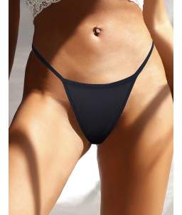 Sextoys, sexshop, loveshop, lingerie sexy : Strings & Boxers : String sexy Bijoux noir S/M