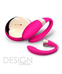Sextoys, sexshop, loveshop, lingerie sexy : Sextoys luxe : Lelo Tiani 2: Vibromasseur Pour Couple à Télécommande Cerise