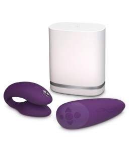 Sextoys, sexshop, loveshop, lingerie sexy : Sextoys luxe : We-Vibe Chorus Pourpre Connecté