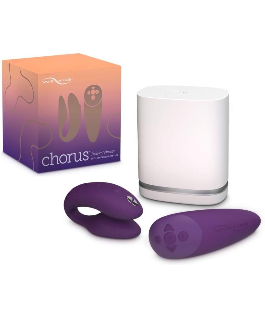 Sextoys, sexshop, loveshop, lingerie sexy : Sextoys luxe : We-Vibe Chorus Pourpre Connecté