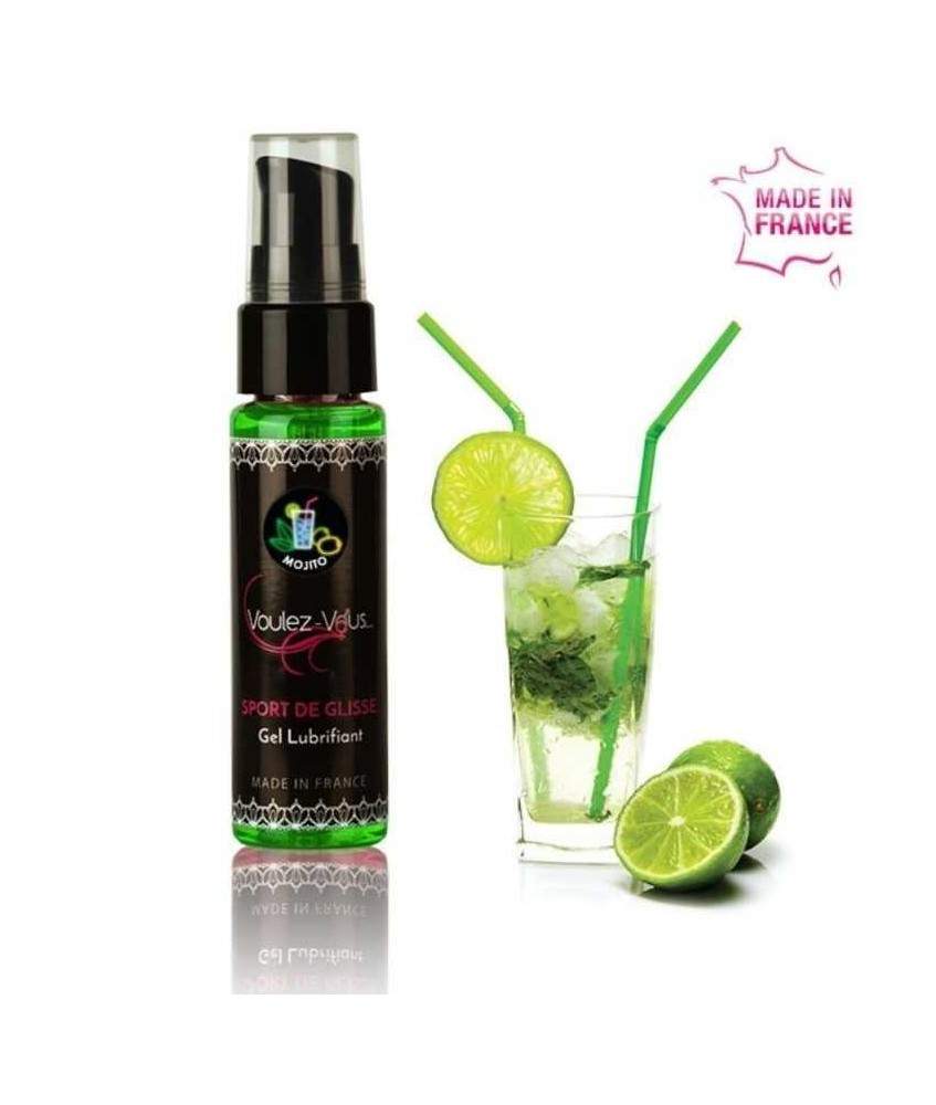 Sextoys, sexshop, loveshop, lingerie sexy : Lubrifiant à base de Silicone : Gel lubrifiant Silicone- Mojito 35ml- Voulez vous