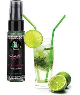 Sextoys, sexshop, loveshop, lingerie sexy : Lubrifiants à Base d'Eau : lubrifiant Mojito 35ml- Voulez vous