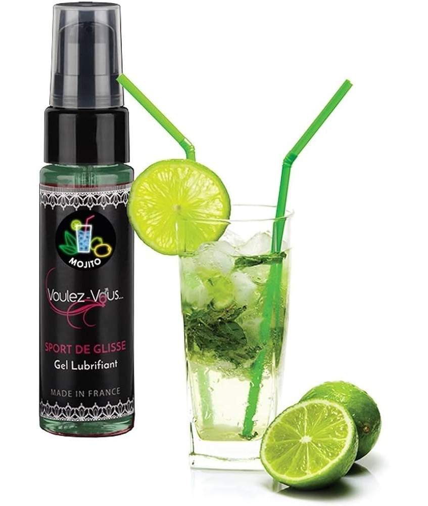 Sextoys, sexshop, loveshop, lingerie sexy : Lubrifiants à Base d'Eau : Gel lubrifiant Mojito 35ml- Voulez vous