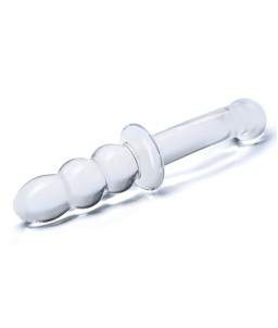 Sextoys, sexshop, loveshop, lingerie sexy : Gode en Verre : Godemichet en Verre Glass Dildo avec Poignée