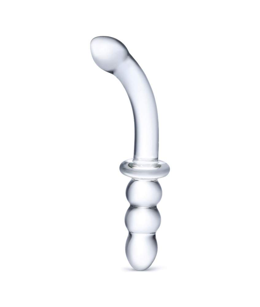 Sextoys, sexshop, loveshop, lingerie sexy : Gode en Verre : Godemichet en Verre Glass Dildo avec Poignée