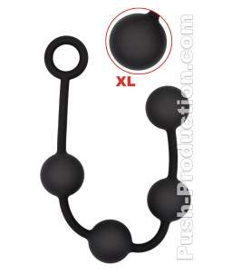 Sextoys, sexshop, loveshop, lingerie sexy : Chapelet anal : Push Monster Toys- Chapelet anal silicones XL