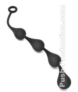 Sextoys, sexshop, loveshop, lingerie sexy : Chapelet anal : Push Monster Toys- Chapelet anal en forme de gouttes L