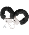 Menottes Fausse Fourrure Noir 602193