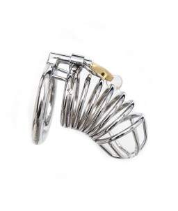 Sextoys, sexshop, loveshop, lingerie sexy : Cages de chasteté : Cage de chasteté acier 45mm BDSM