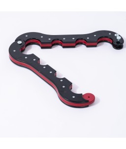 Sextoys, sexshop, loveshop, lingerie sexy : Loveroom - Mobilier BDSM : Contraintes bois noir et rouge - Loveroom - Mobilier BDSM