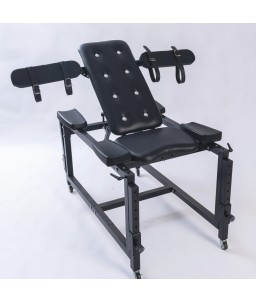 Sextoys, sexshop, loveshop, lingerie sexy : Loveroom - Mobilier BDSM : Chaise de contraintes gynecologue noir - Loveroom - Mo...