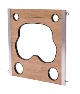 Sextoys, sexshop, loveshop, lingerie sexy : Loveroom - Mobilier BDSM : Plaque de contraintes en bois - Loveroom - Mobilier BDSM