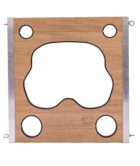 Sextoys, sexshop, loveshop, lingerie sexy : Loveroom - Mobilier BDSM : Plaque de contraintes en bois - Loveroom - Mobilier BDSM