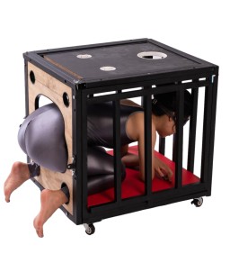 Sextoys, sexshop, loveshop, lingerie sexy : Loveroom - Mobilier BDSM : Cage BDMS assise - Loveroom