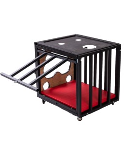 Sextoys, sexshop, loveshop, lingerie sexy : Loveroom - Mobilier BDSM : Cage BDMS assise - Loveroom