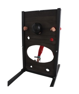 Sextoys, sexshop, loveshop, lingerie sexy : Loveroom - Mobilier BDSM : Contraintes multiples bois noir - Mobilier BDSM