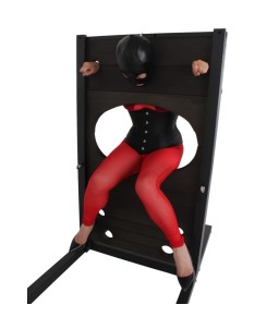 Sextoys, sexshop, loveshop, lingerie sexy : Loveroom - Mobilier BDSM : Contraintes multiples bois noir - Mobilier BDSM