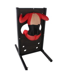 Sextoys, sexshop, loveshop, lingerie sexy : Loveroom - Mobilier BDSM : Contraintes multiples bois noir - Mobilier BDSM