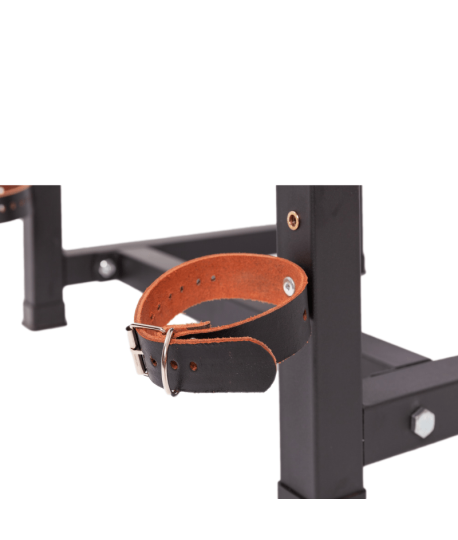 Sextoys, sexshop, loveshop, lingerie sexy : Loveroom - Mobilier BDSM : Chaise de contraintes rouge - Loveroom - Mobilier BDSM