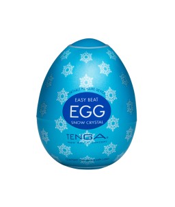 Sextoys, sexshop, loveshop, lingerie sexy : Vagin Artificiel : Masturbateur Tenga Egg Snow crystal